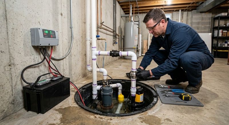 Sump Pump Plumbing in Dothan, AL